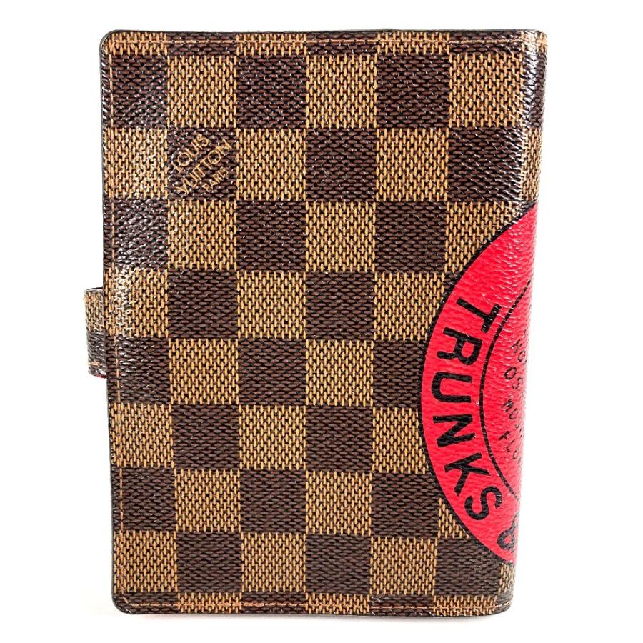 LOUIS VUITTON ルイヴィトン R21040  アジェンダPM T＆B ロゴ システム手帳 ステーショナリー ダミエ 手帳カバー エベヌ 【中古】 | LOUIS VUITTON | 07