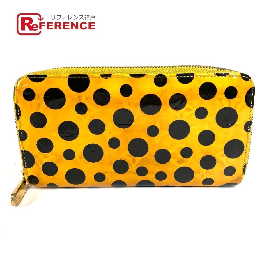 LOUIS VUITTON ルイヴィトン M91571  ジッピー ウォレット ドットインフィニティ 草間彌生  長財布 イエロー レディース【中古】 | LOUIS VUITTON