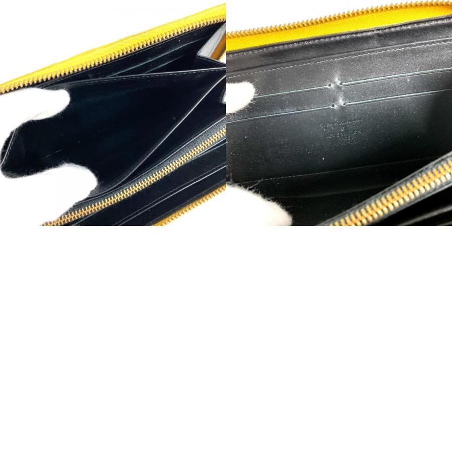 LOUIS VUITTON ルイヴィトン M91571  ジッピー ウォレット ドットインフィニティ 草間彌生  長財布 イエロー レディース【中古】 | LOUIS VUITTON | 09