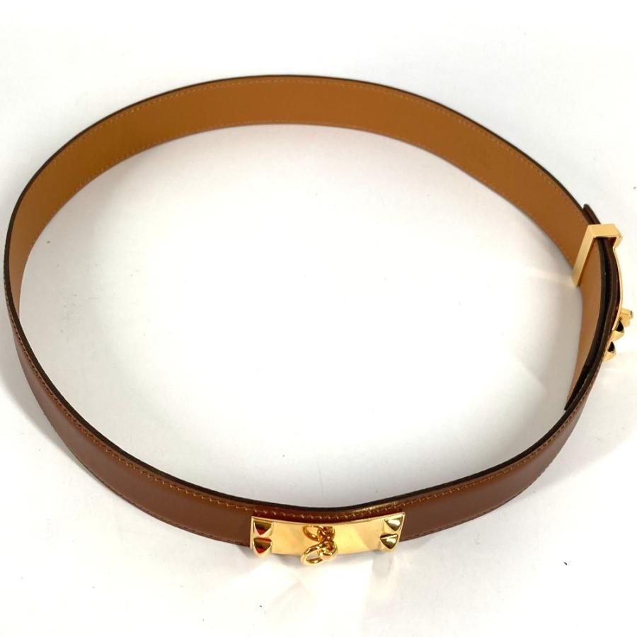 HERMES エルメス コリエ ド シアン ベルト メドール アクセサリー ベルト ゴールド レディース【中古】 | HERMES | 01
