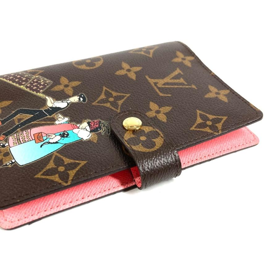 美品 LOUIS VUITTON ルイヴィトン  R21127 アジェンダPM  R21127 モノグラムイリュストレ  手帳カバー ブラウン ユニセックス【中古】 | LOUIS VUITTON | 03