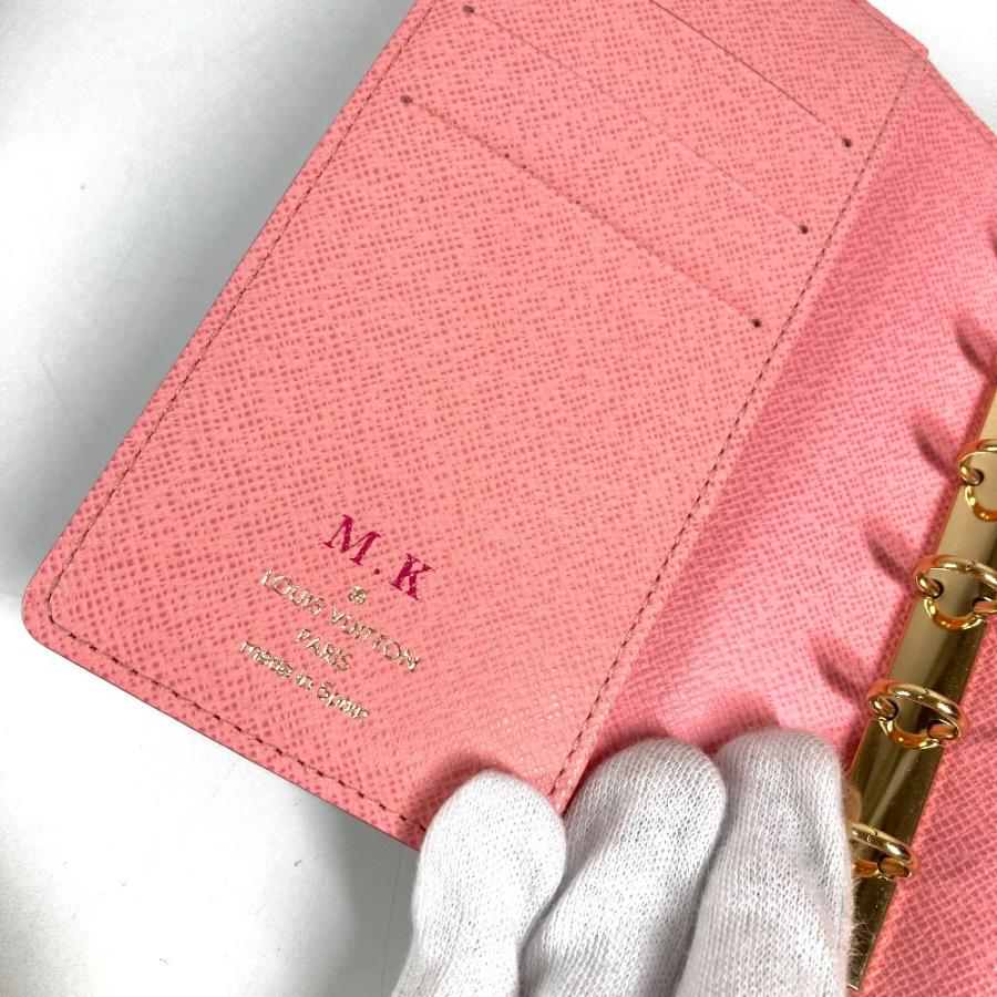 美品 LOUIS VUITTON ルイヴィトン  R21127 アジェンダPM  R21127 モノグラムイリュストレ  手帳カバー ブラウン ユニセックス【中古】 | LOUIS VUITTON | 07