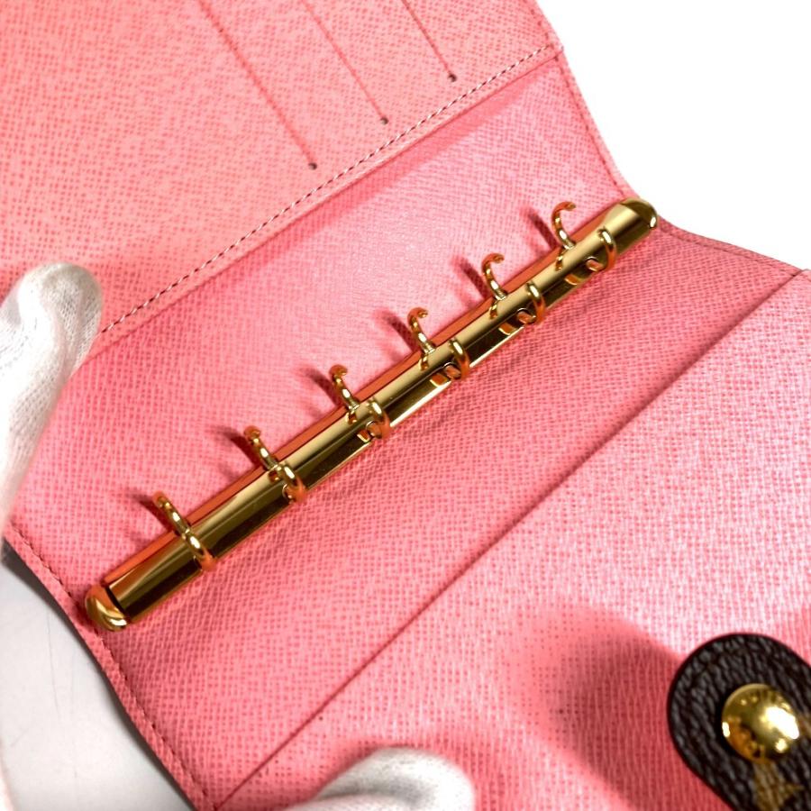 美品 LOUIS VUITTON ルイヴィトン  R21127 アジェンダPM  R21127 モノグラムイリュストレ  手帳カバー ブラウン ユニセックス【中古】 | LOUIS VUITTON | 08
