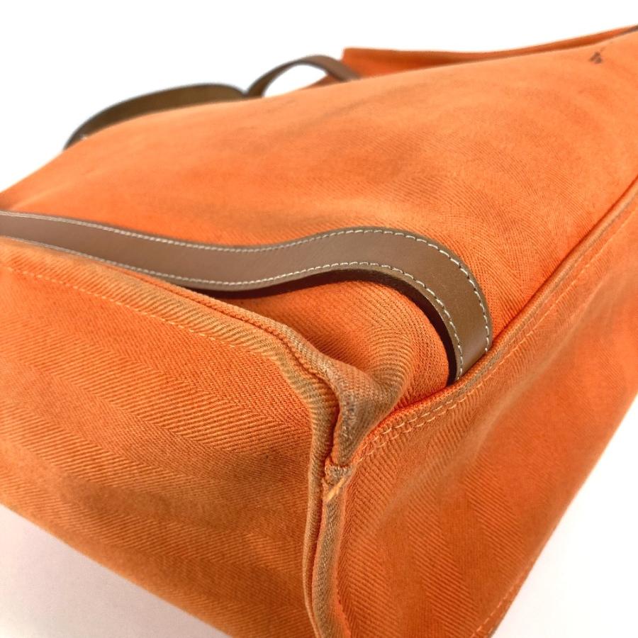 HERMES エルメス カバリコル ハンドバッグ ショルダーバッグ トートバッグ 2WAYバッグ  ショルダーバッグ オレンジ ユニセックス【中古】 | HERMES | 06