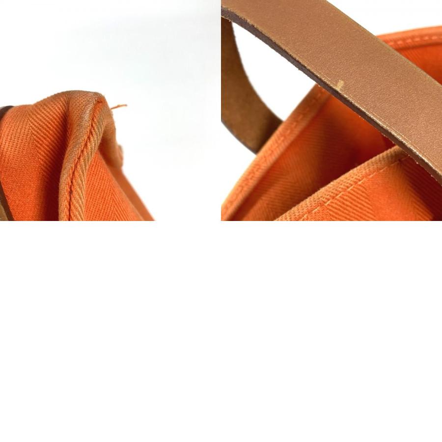 HERMES エルメス カバリコル ハンドバッグ ショルダーバッグ トートバッグ 2WAYバッグ  ショルダーバッグ オレンジ ユニセックス【中古】 | HERMES | 09