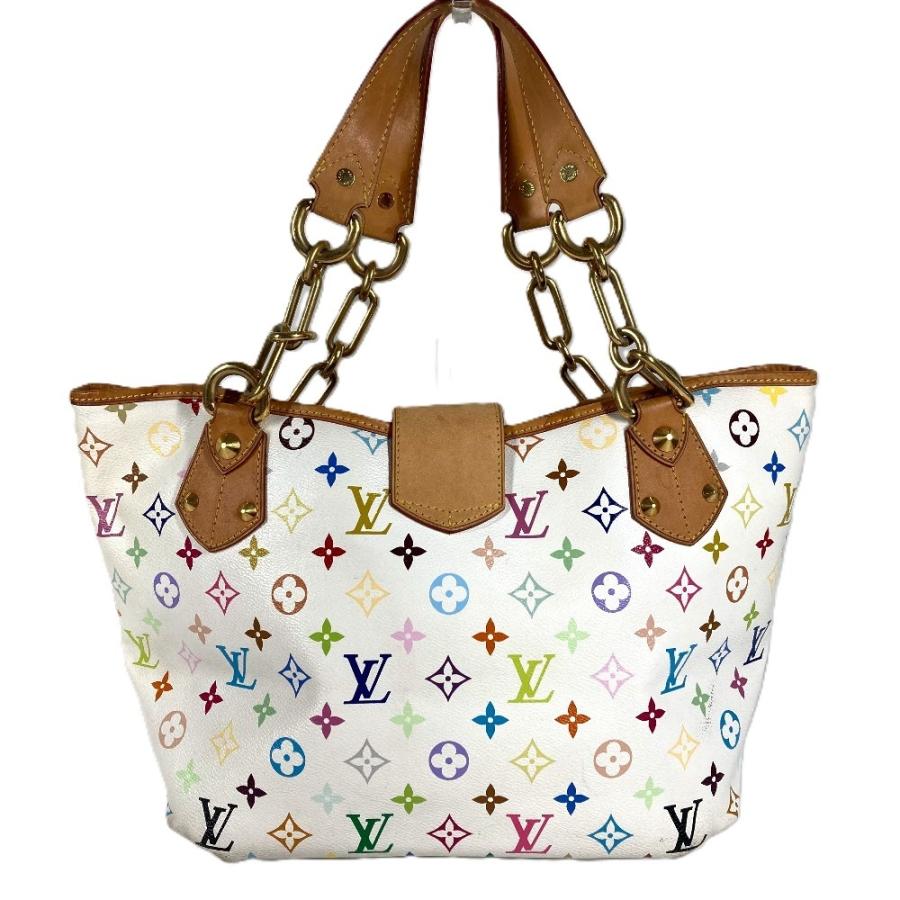 LOUIS VUITTON ルイヴィトン M40307  アニーMM ハンドバッグ モノグラムマルチカラー ショルダーバッグ ブロン ホワイト【中古】 | LOUIS VUITTON | 01
