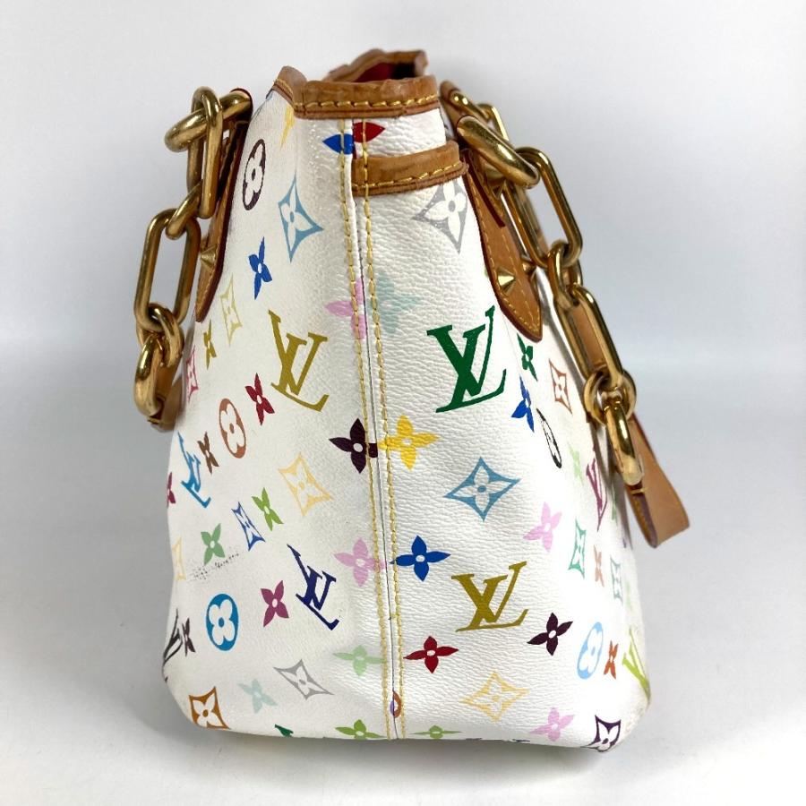LOUIS VUITTON ルイヴィトン M40307  アニーMM ハンドバッグ モノグラムマルチカラー ショルダーバッグ ブロン ホワイト【中古】 | LOUIS VUITTON | 02