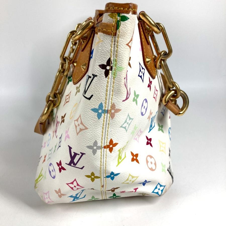 LOUIS VUITTON ルイヴィトン M40307  アニーMM ハンドバッグ モノグラムマルチカラー ショルダーバッグ ブロン ホワイト【中古】 | LOUIS VUITTON | 03