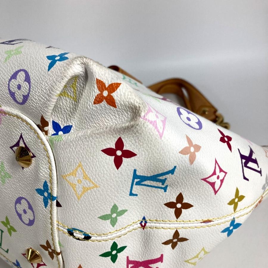 LOUIS VUITTON ルイヴィトン M40307  アニーMM ハンドバッグ モノグラムマルチカラー ショルダーバッグ ブロン ホワイト【中古】 | LOUIS VUITTON | 06