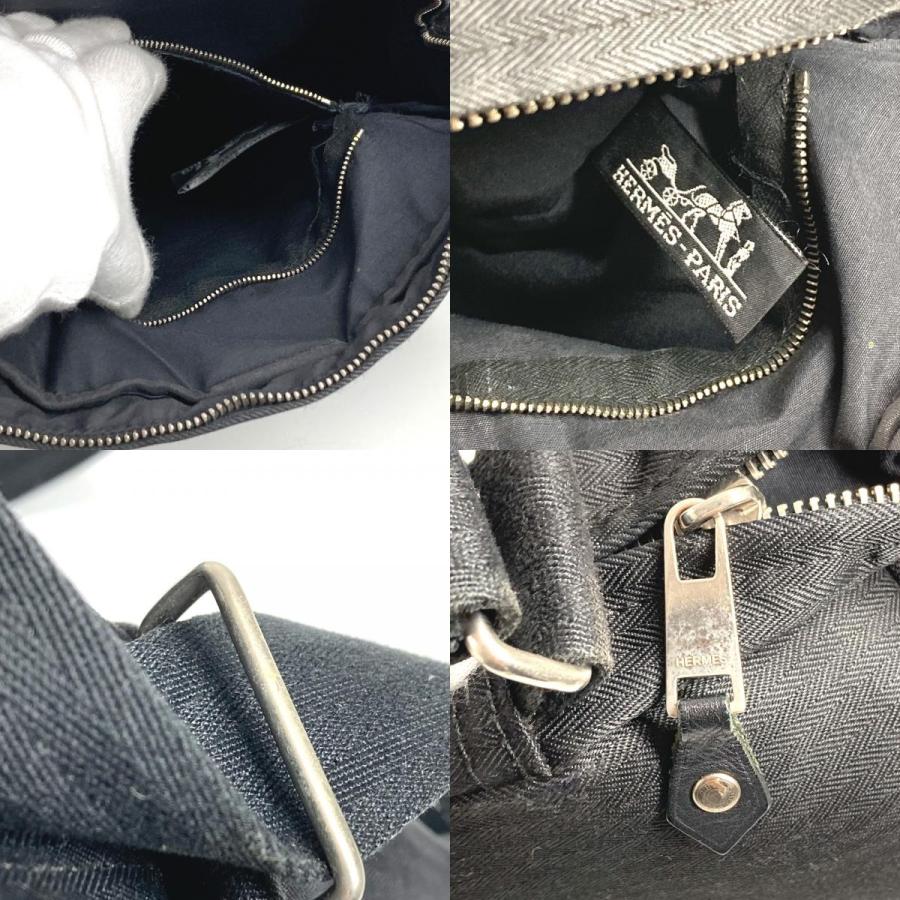 HERMES エルメス アカプルコ バンドリエール MM カバン 斜め掛け ポシェット ショルダーバッグ ブラック ユニセックス【中古】 | HERMES | 08