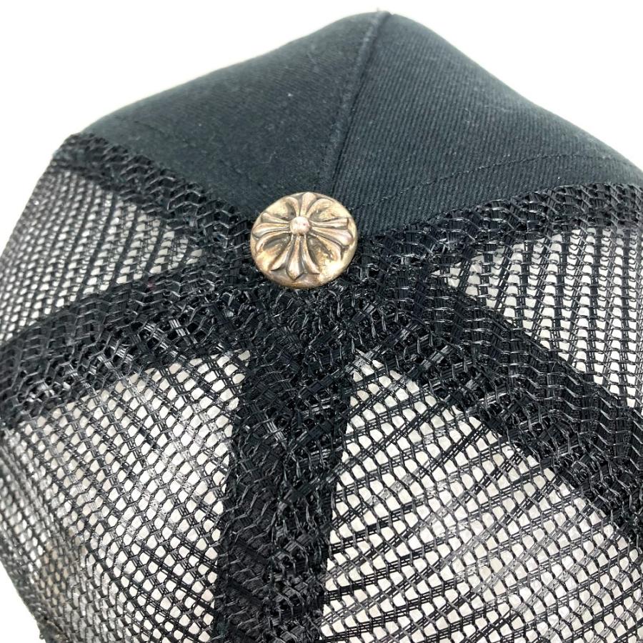 CHROME HEARTS クロムハーツ ロゴ バイカラー メッシュ 帽子 キャップ帽 ベースボール メッシュ キャップ ブラック ユニセックス【中古】 |  | 04