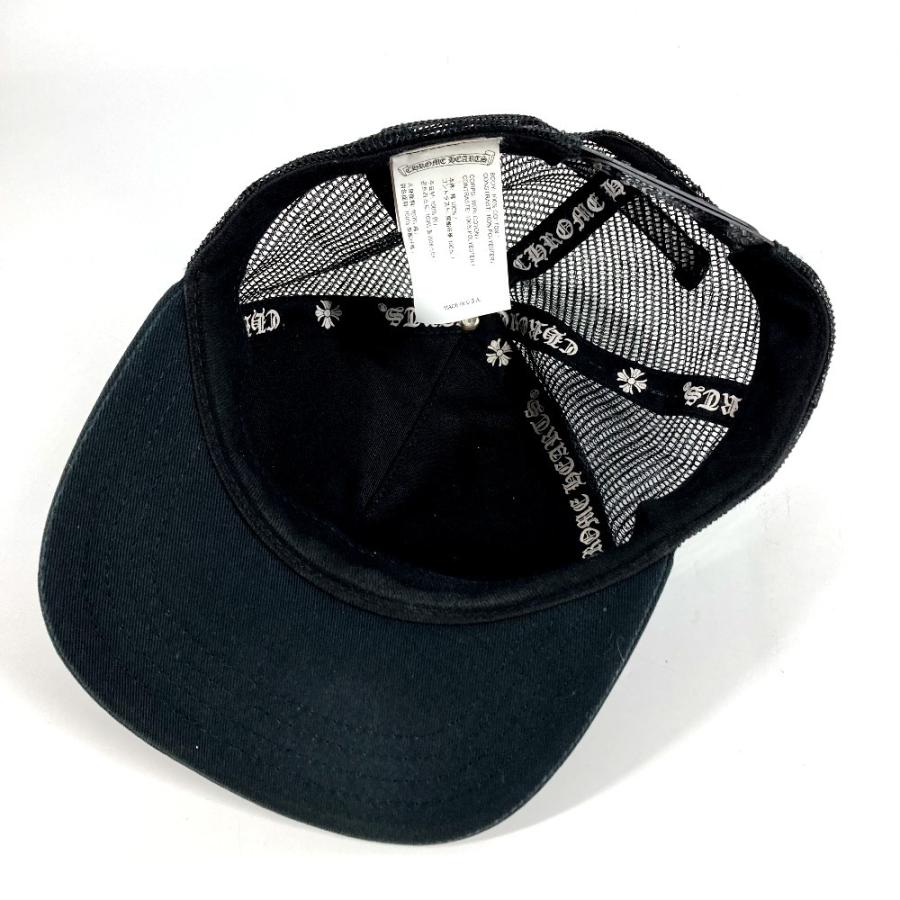 CHROME HEARTS クロムハーツ ロゴ バイカラー メッシュ 帽子 キャップ帽 ベースボール メッシュ キャップ ブラック ユニセックス【中古】 |  | 06