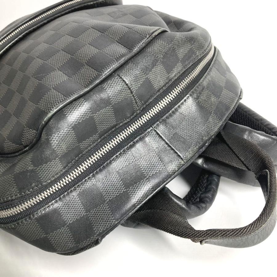 LOUIS VUITTON ルイヴィトン N40306 キャンパス バックパック カバン バックパック ダミエアンフィニ リュックサック オニキス 【中古】 | LOUIS VUITTON | 02
