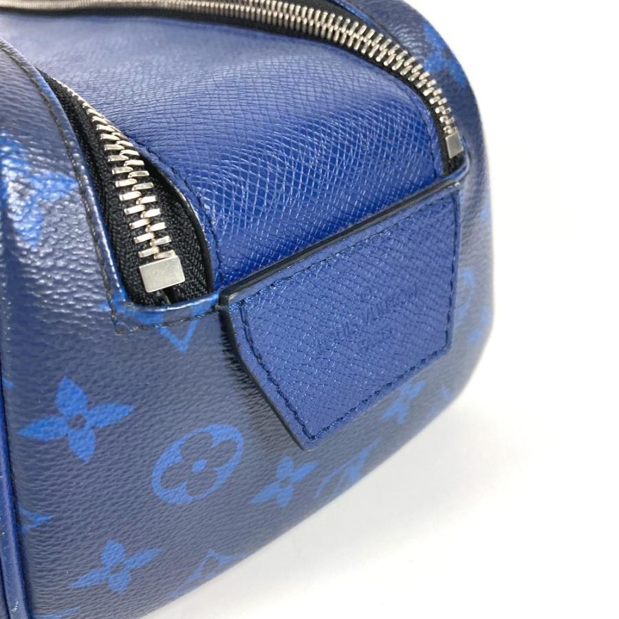 LOUIS VUITTON ルイヴィトン M30849  ドップ・キット ポーチ ハンドバッグ クラッチバッグ タイガラマ セカンドバッグ ブルー【中古】 | LOUIS VUITTON | 06
