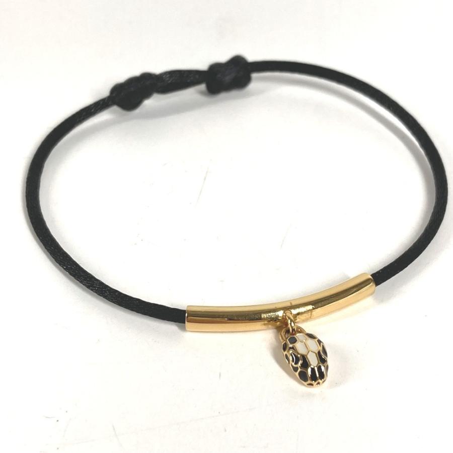 美品 BVLGARI ブルガリ セルペンティ フォーエバー ブレスレット アクセサリー ジュエリー ブレスレット ブラック ユニセックス【中古】 | BVLGARI | 02