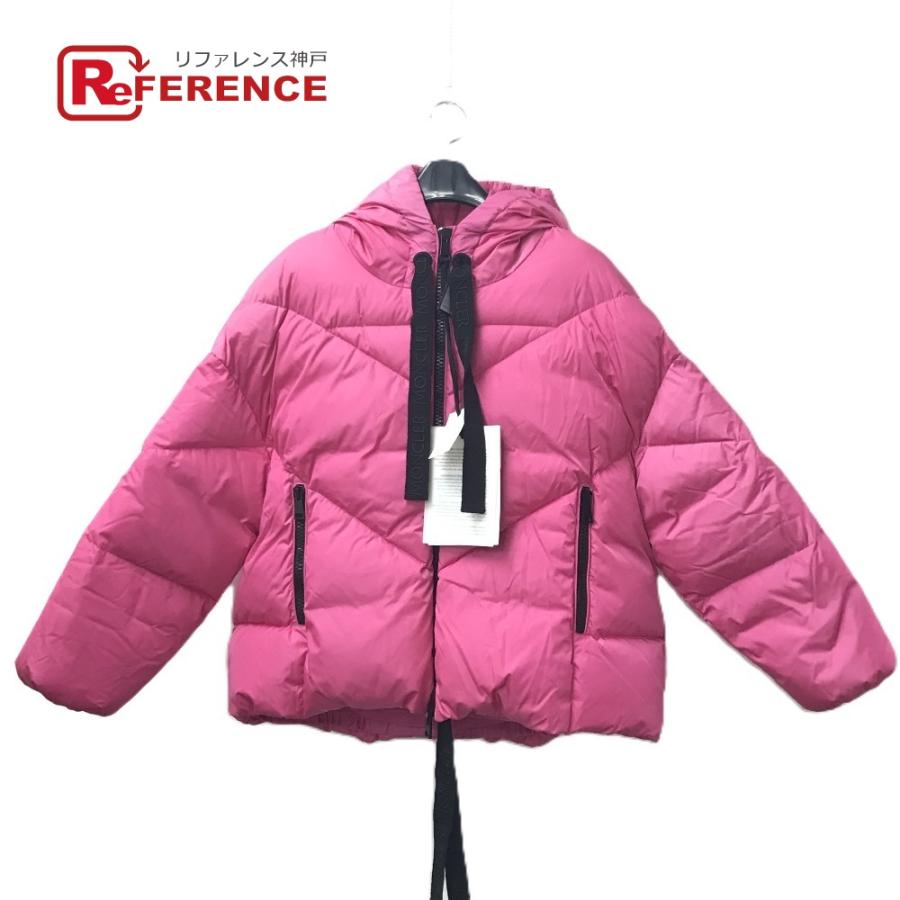 美品 MONCLER モンクレール モンクレールジーニアス IBISE GIUBBOTTO アウター 長袖 バイカラー  ダウンジャケット ピンク メンズ【中古】 | MONCLER