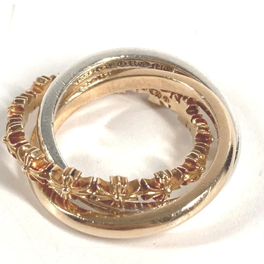 CHROME HEARTS クロムハーツ TINY E CH PLUS BAND TRPL タイニーECHプラストリプル アクセサリー リング・指輪 ゴールド 【中古】 |  | 01
