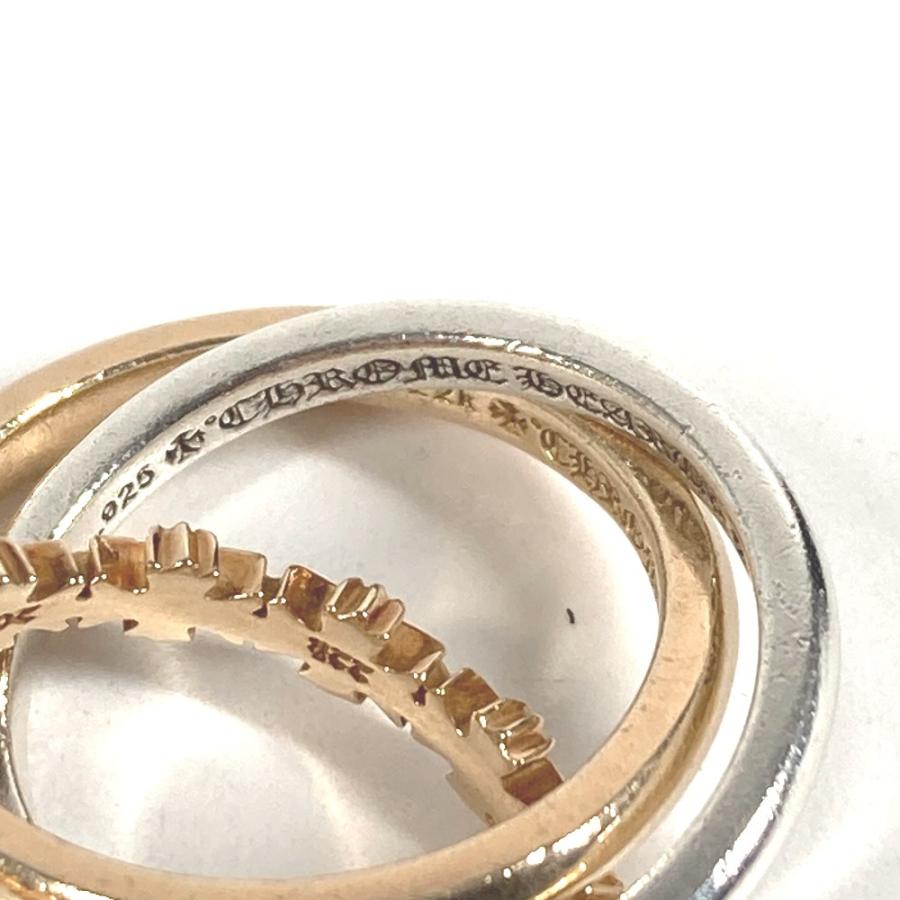CHROME HEARTS クロムハーツ TINY E CH PLUS BAND TRPL タイニーECHプラストリプル アクセサリー リング・指輪 ゴールド 【中古】 |  | 05