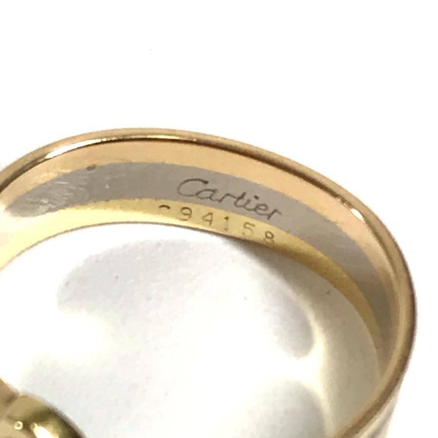 CARTIER カルティエ 2C リング  アクセサリー ジュエリー 金 K18 18K リング・指輪 ゴールド×ピンクゴールド×シルバー レディース【中古】 | Cartier | 05