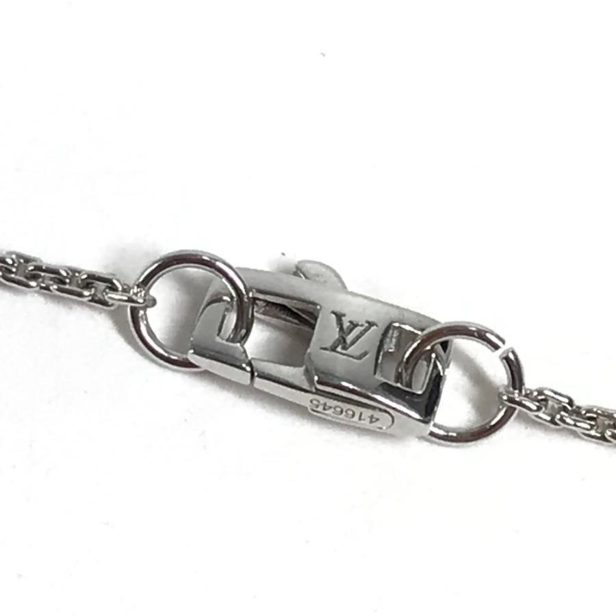 LOUIS VUITTON ルイヴィトン Q93560 パンダンティフ・ロックイットXS ジュエリー 金 K18 18K ダイヤモンド ネックレス シルバー【中古】 | LOUIS VUITTON | 05