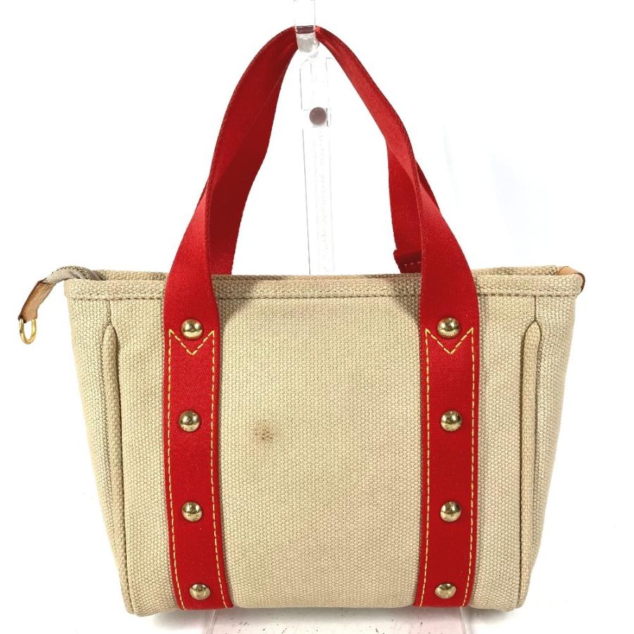 LOUIS VUITTON ルイヴィトン M40038 カバ PM カバPM トートバッグ カバン アンティグア ハンドバッグ ベージュ レディース【中古】 | LOUIS VUITTON | 01