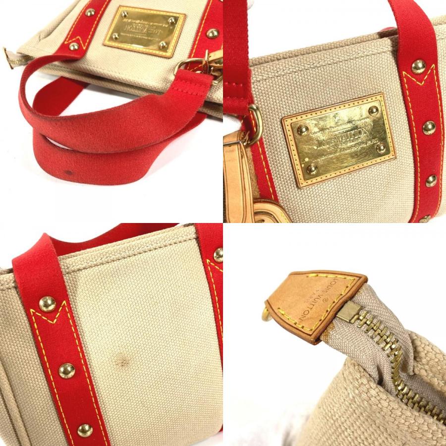 LOUIS VUITTON ルイヴィトン M40038 カバ PM カバPM トートバッグ カバン アンティグア ハンドバッグ ベージュ レディース【中古】 | LOUIS VUITTON | 07