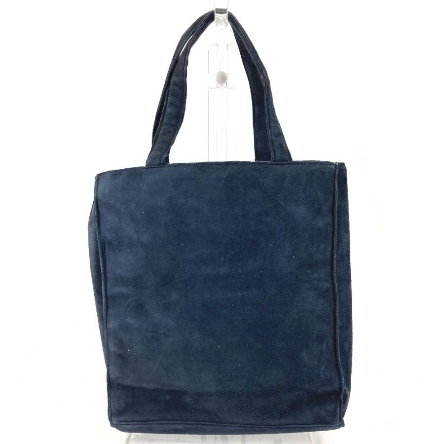 CHANEL シャネル フリンジ タッセル　ラインストーン トートバッグ ヴィンテージ ハンドバッグ ネイビー レディース【中古】 | CHANEL | 01