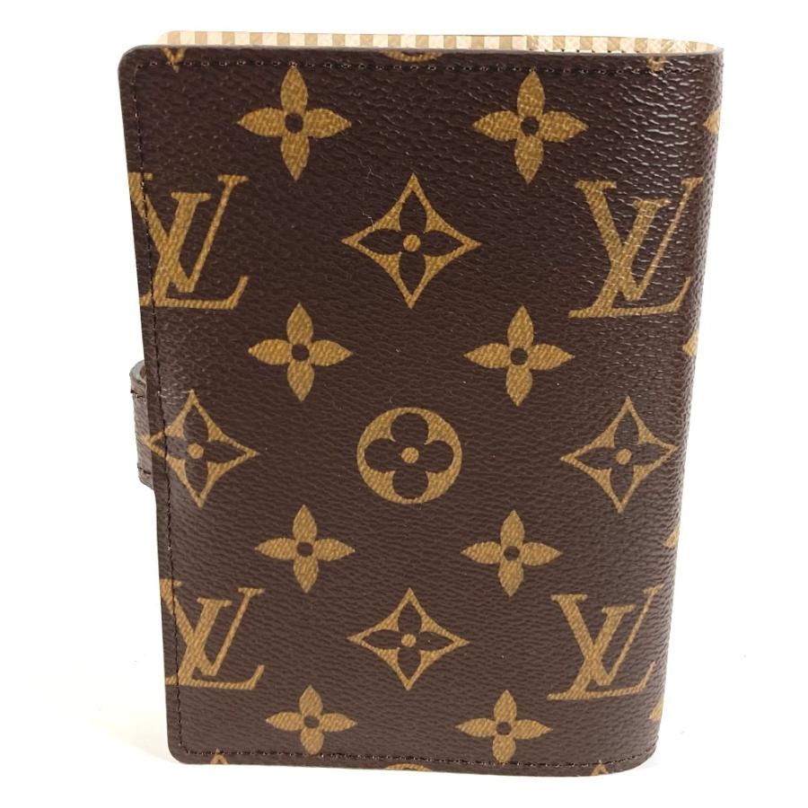 美品 LOUIS VUITTON ルイヴィトン R20028 アジェンダPM システム手帳 ステーショナリー モノグラムトランク＆ロック 手帳カバー 【中古】 | LOUIS VUITTON | 01