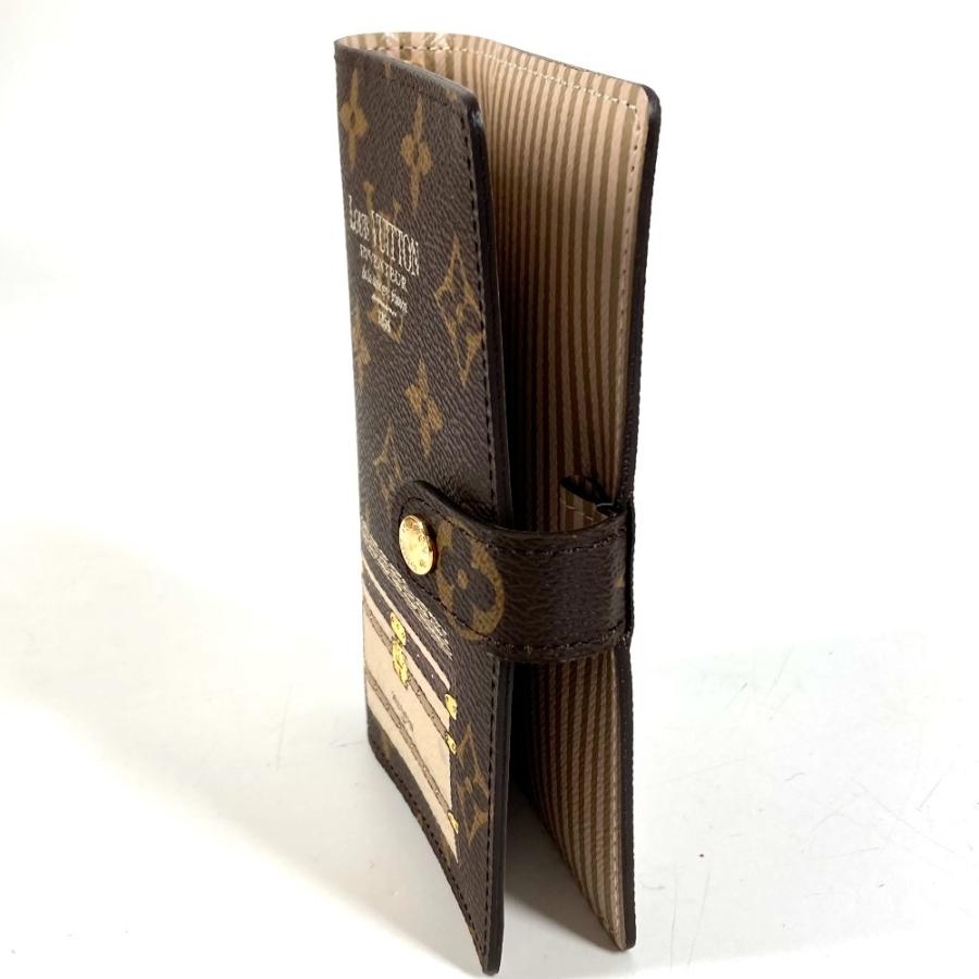 美品 LOUIS VUITTON ルイヴィトン R20028 アジェンダPM システム手帳 ステーショナリー モノグラムトランク＆ロック 手帳カバー 【中古】 | LOUIS VUITTON | 06