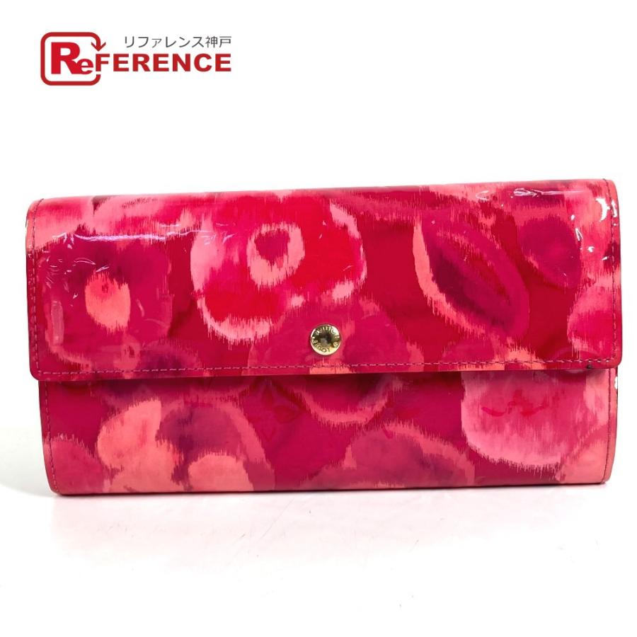 LOUIS VUITTON ルイヴィトン M90022 ポルトフォイユサラ ロングウォレット 花柄 モノグラムイカットフラワー 長財布 ピンク【中古】 | LOUIS VUITTON