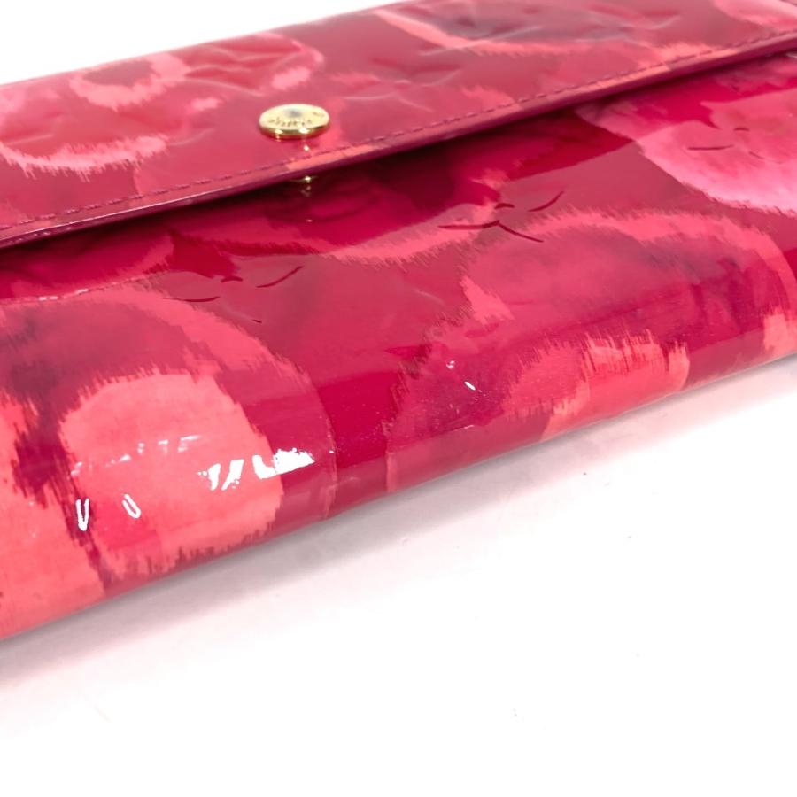 LOUIS VUITTON ルイヴィトン M90022 ポルトフォイユサラ ロングウォレット 花柄 モノグラムイカットフラワー 長財布 ピンク【中古】 | LOUIS VUITTON | 03