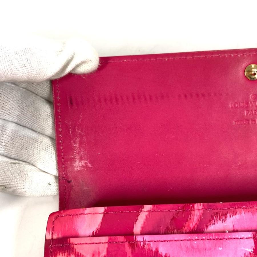 LOUIS VUITTON ルイヴィトン M90022 ポルトフォイユサラ ロングウォレット 花柄 モノグラムイカットフラワー 長財布 ピンク【中古】 | LOUIS VUITTON | 07