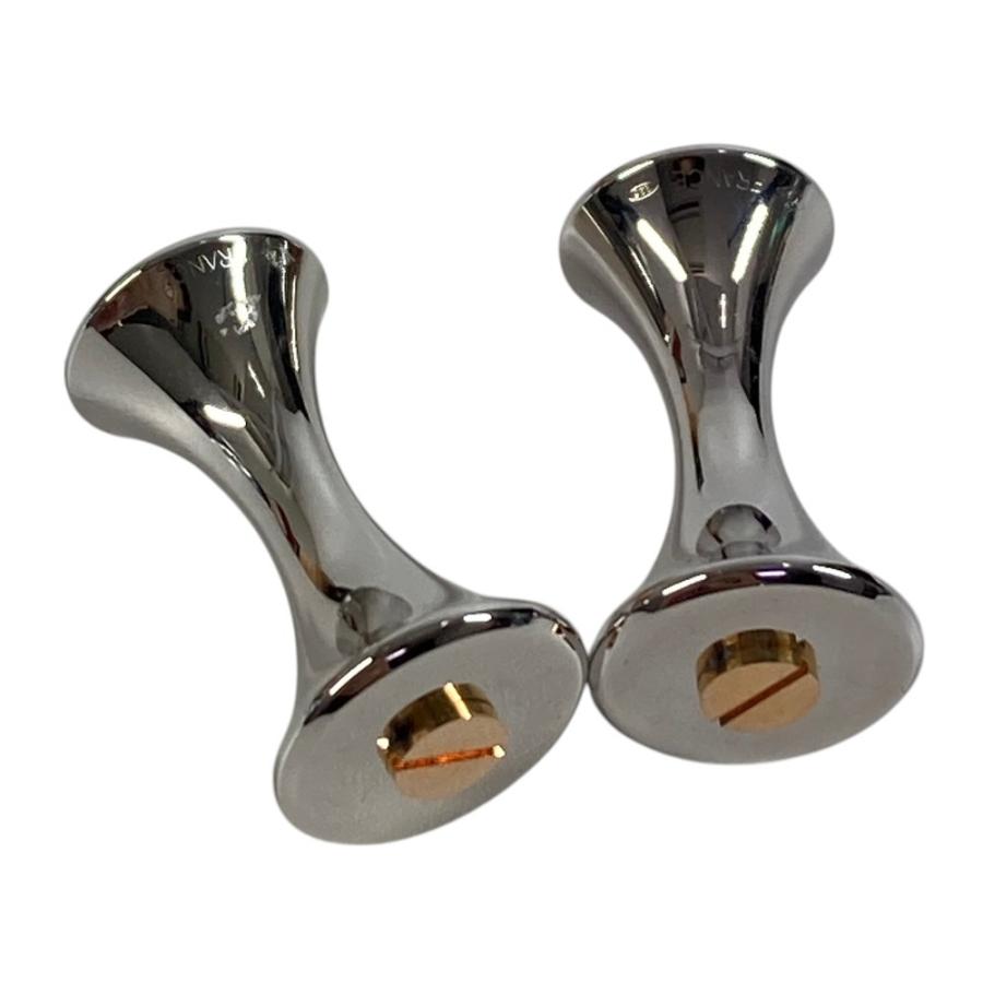 CARTIER カルティエ ディアボロ カフス アクセサリー ジュエリー コンビ カフス シルバー ユニセックス【中古】 | Cartier | 01