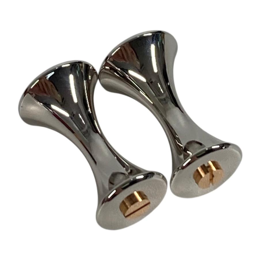 CARTIER カルティエ ディアボロ カフス アクセサリー ジュエリー コンビ カフス シルバー ユニセックス【中古】 | Cartier | 03