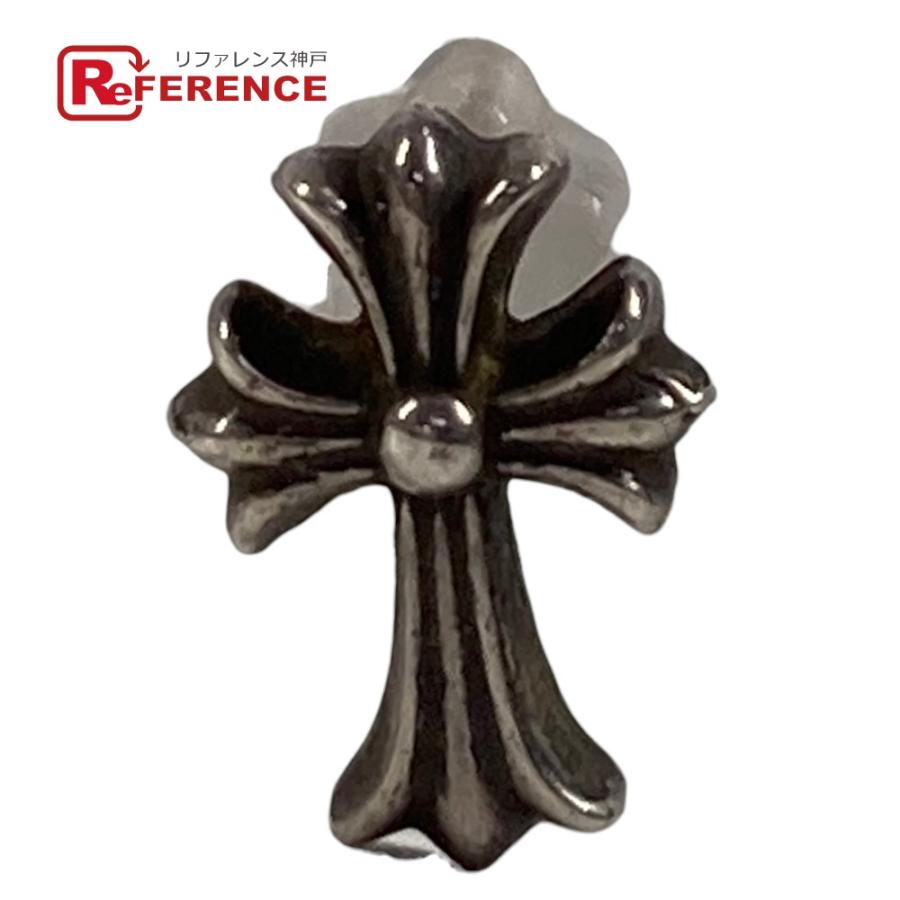 CHROME HEARTS クロムハーツ No2 CH CRS FAT CHクロス 2 ファット スタッド ピアス アクセサリー ピアス シルバー【中古】 | 
