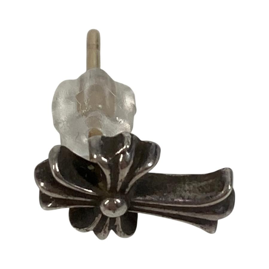 CHROME HEARTS クロムハーツ No2 CH CRS FAT CHクロス 2 ファット スタッド ピアス アクセサリー ピアス シルバー【中古】 |  | 01