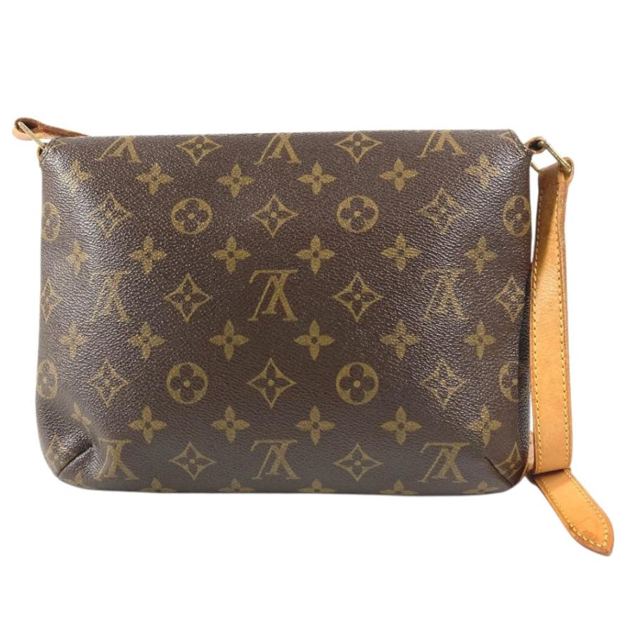 LOUIS VUITTON ルイヴィトン M51257 ミュゼットタンゴ ショート フラップ モノグラム ショルダーバッグ ブラウン ユニセックス【中古】 | LOUIS VUITTON | 01