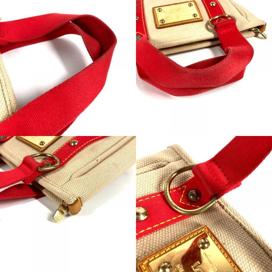 LOUIS VUITTON ルイヴィトン  M40038  カバPM カバ PM カバン トートバッグ アンティグア ハンドバッグ ベージュ ユニセックス【中古】 | LOUIS VUITTON | 08