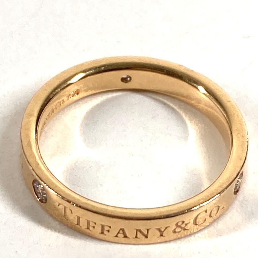 TIFFANY&Co. ティファニー フラットバンド ダイヤモンド ダイヤ 3P アクセサリー ジュエリー K18 金 18K リング・指輪 イエロー【中古】 | TIFFANY&Co. | 01