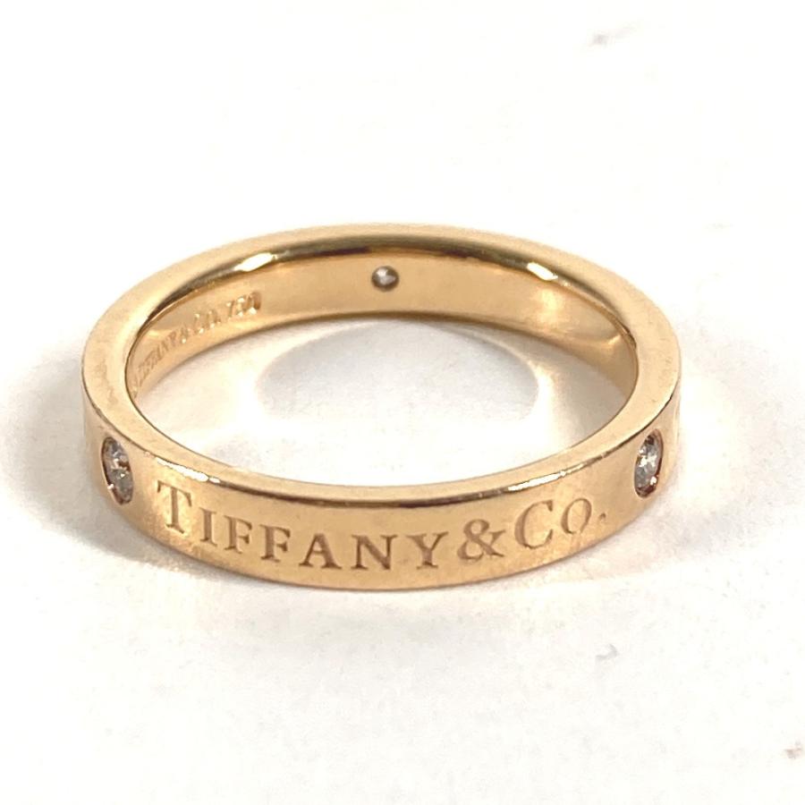 TIFFANY&Co. ティファニー フラットバンド ダイヤモンド ダイヤ 3P アクセサリー ジュエリー K18 金 18K リング・指輪 イエロー【中古】 | TIFFANY&Co. | 03