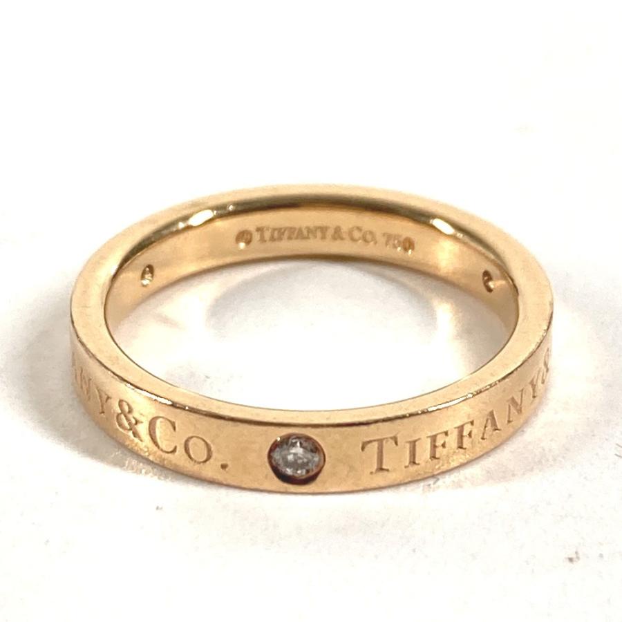 TIFFANY&Co. ティファニー フラットバンド ダイヤモンド ダイヤ 3P アクセサリー ジュエリー K18 金 18K リング・指輪 イエロー【中古】 | TIFFANY&Co. | 04