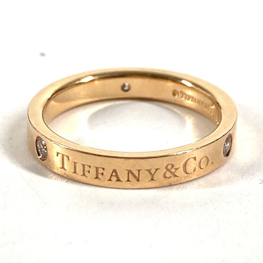 TIFFANY&Co. ティファニー フラットバンド ダイヤモンド ダイヤ 3P アクセサリー ジュエリー K18 金 18K リング・指輪 イエロー【中古】 | TIFFANY&Co. | 05
