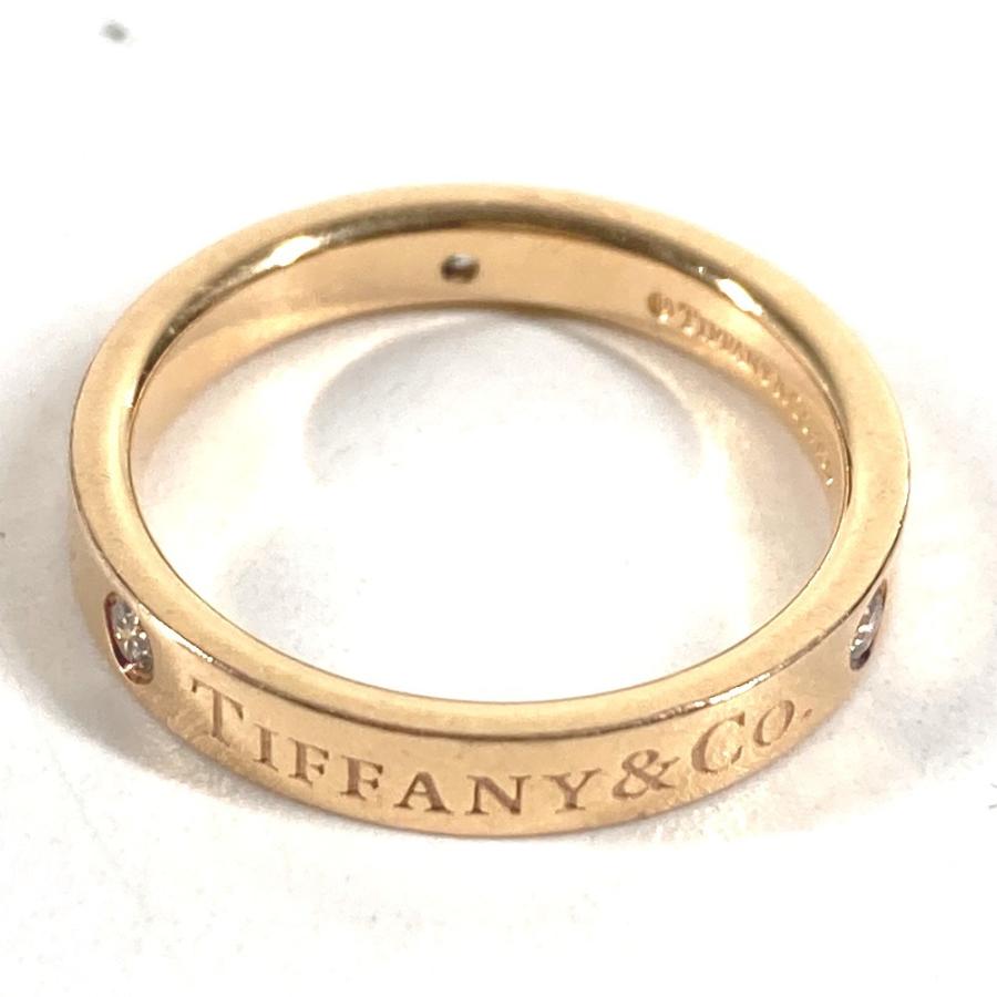 TIFFANY&Co. ティファニー フラットバンド ダイヤモンド ダイヤ 3P アクセサリー ジュエリー K18 金 18K リング・指輪 イエロー【中古】 | TIFFANY&Co. | 06