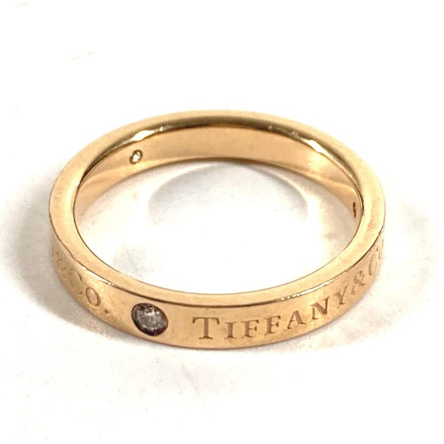 TIFFANY&Co. ティファニー フラットバンド ダイヤモンド ダイヤ 3P アクセサリー ジュエリー K18 金 18K リング・指輪 イエロー【中古】 | TIFFANY&Co. | 07