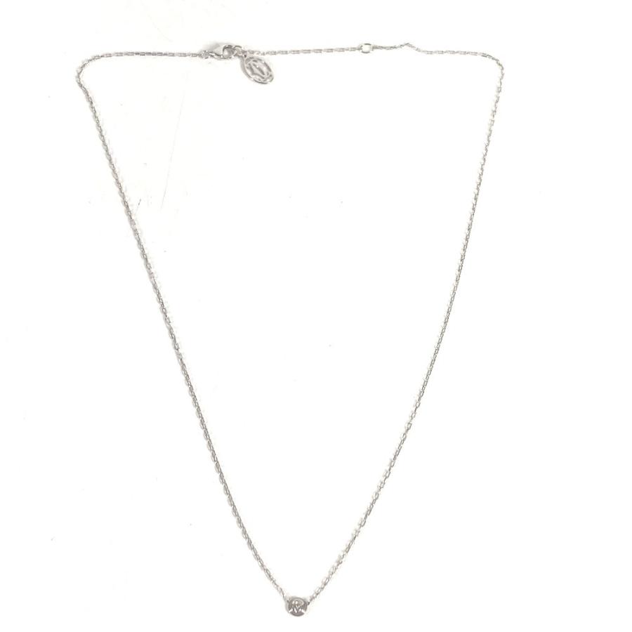 美品 CARTIER カルティエ ダムール ネックレス XS アクセサリー チェーン K18 金 18K ネックレス シルバー ユニセックス【中古】 | Cartier | 01