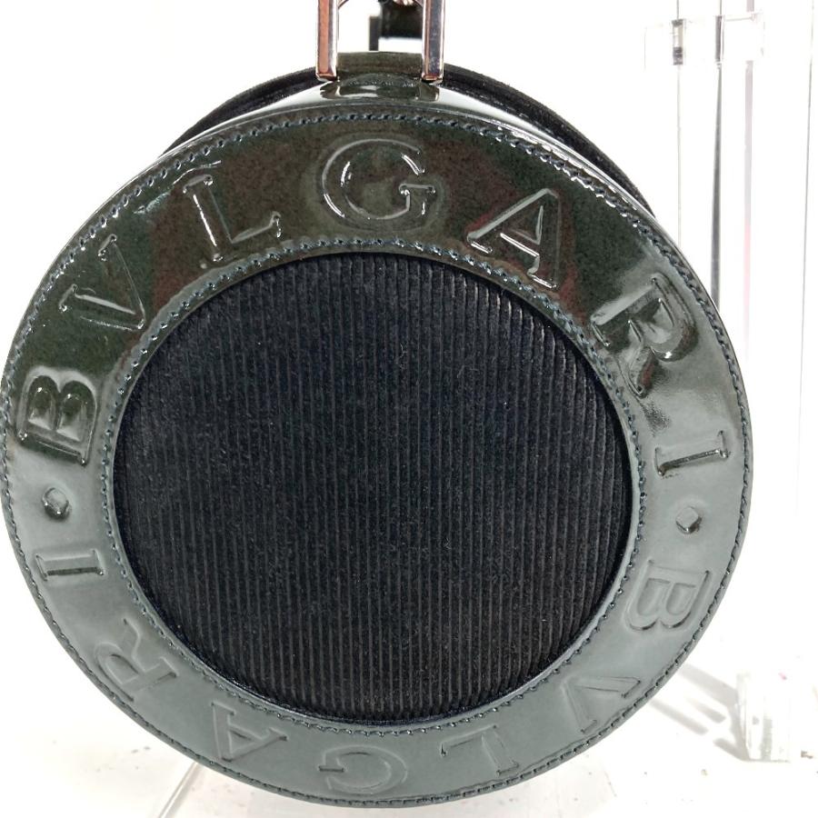 BVLGARI ブルガリ ブルガリブルガリロゴ カバン 肩掛け 筒形 ショルダーバッグ ブラック ユニセックス【中古】 | BVLGARI | 03