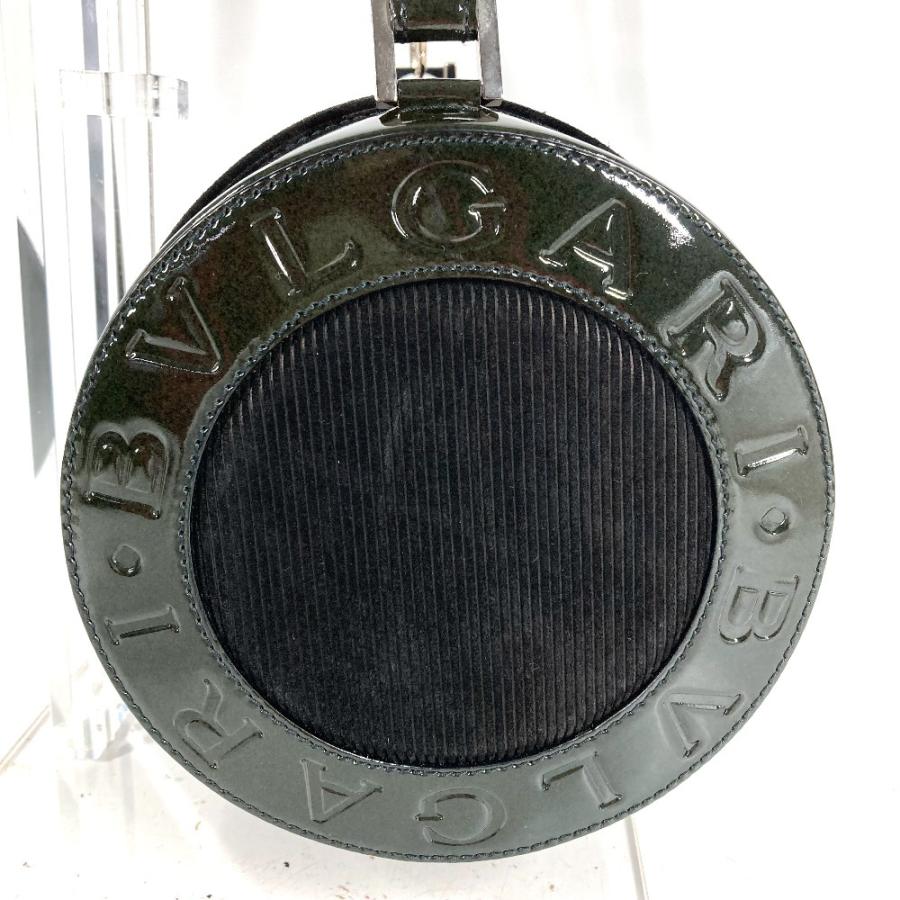 BVLGARI ブルガリ ブルガリブルガリロゴ カバン 肩掛け 筒形 ショルダーバッグ ブラック ユニセックス【中古】 | BVLGARI | 04