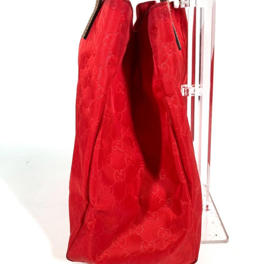 GUCCI グッチ 282439 ロゴ GG カバン 肩掛け トートバッグ ショルダーバッグ レッド ユニセックス【中古】 | GUCCI | 02