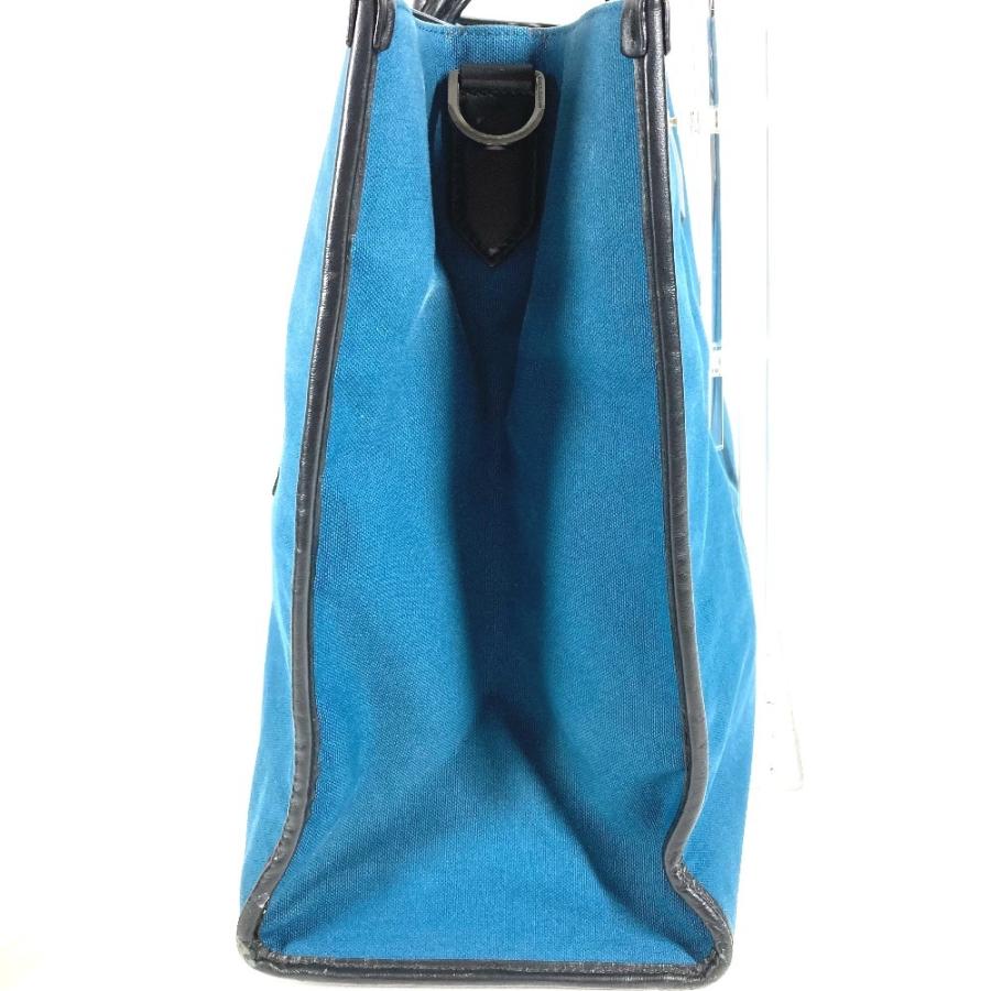 DOLCE&GABBANA ドルガバ ロゴ カバン 2WAYバッグ トートバッグ ショッピングバッグ ショルダーバッグ ブルー ユニセックス【中古】 |  | 03