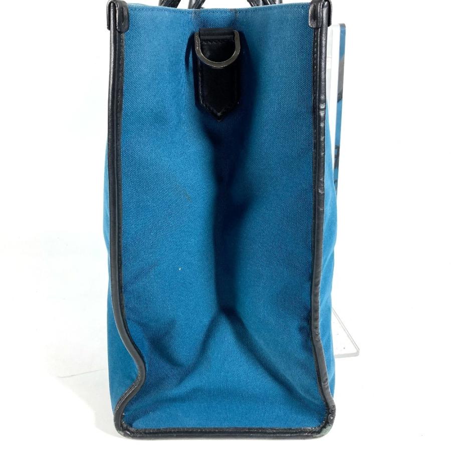 DOLCE&GABBANA ドルガバ ロゴ カバン 2WAYバッグ トートバッグ ショッピングバッグ ショルダーバッグ ブルー ユニセックス【中古】 |  | 04